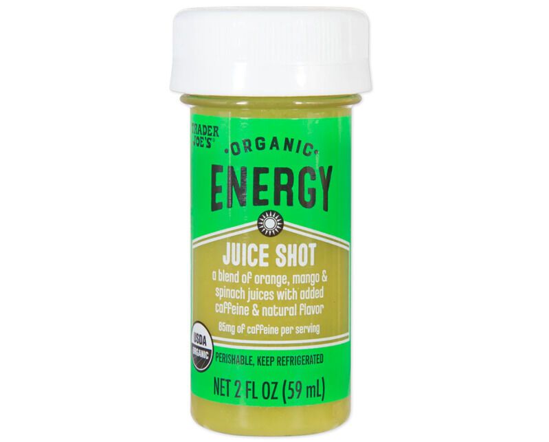 What is Trader Joe's New Organic Energy Juice Shot?