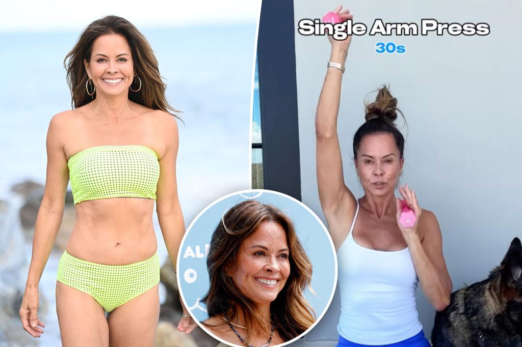 What are Brooke Burke's fitness tips for women over 50?