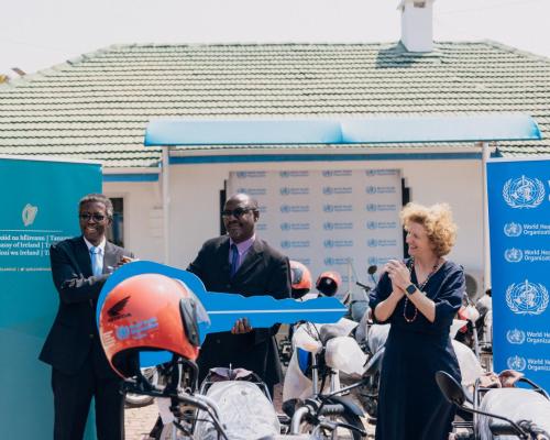 How is WHO enhancing health surveillance in Tanzania?