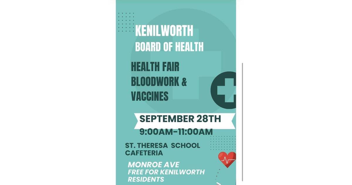 What is the 2024 Health Fair in Kenilworth?