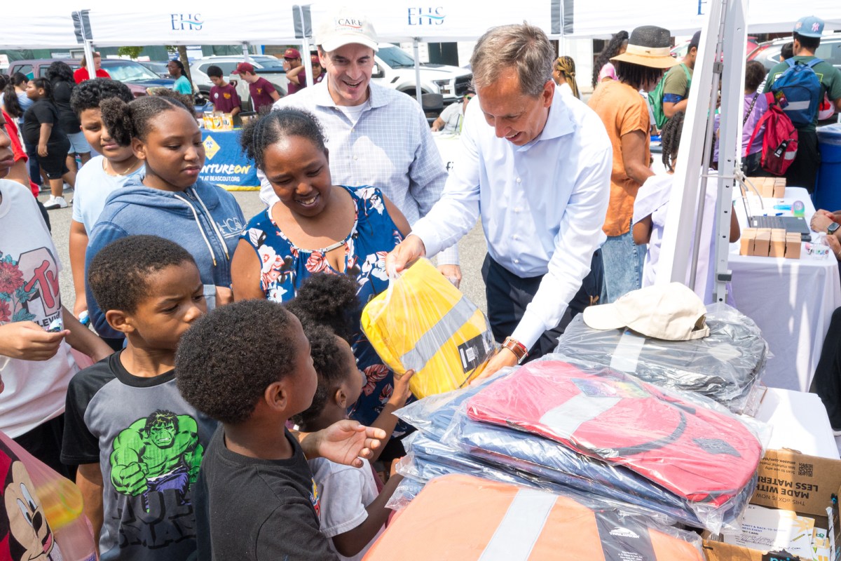 What happened at the annual back-to-school wellness event?