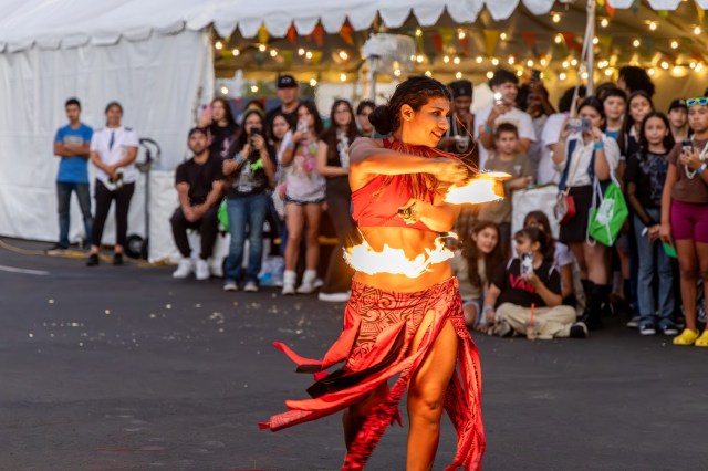 What events did Azusa and Covina host for back-to-school?