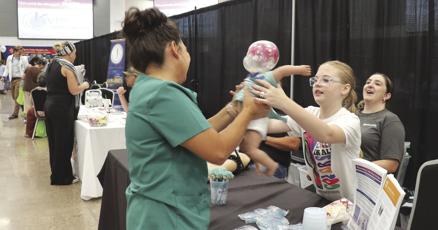 What happened at the Chaves County Health Expo?