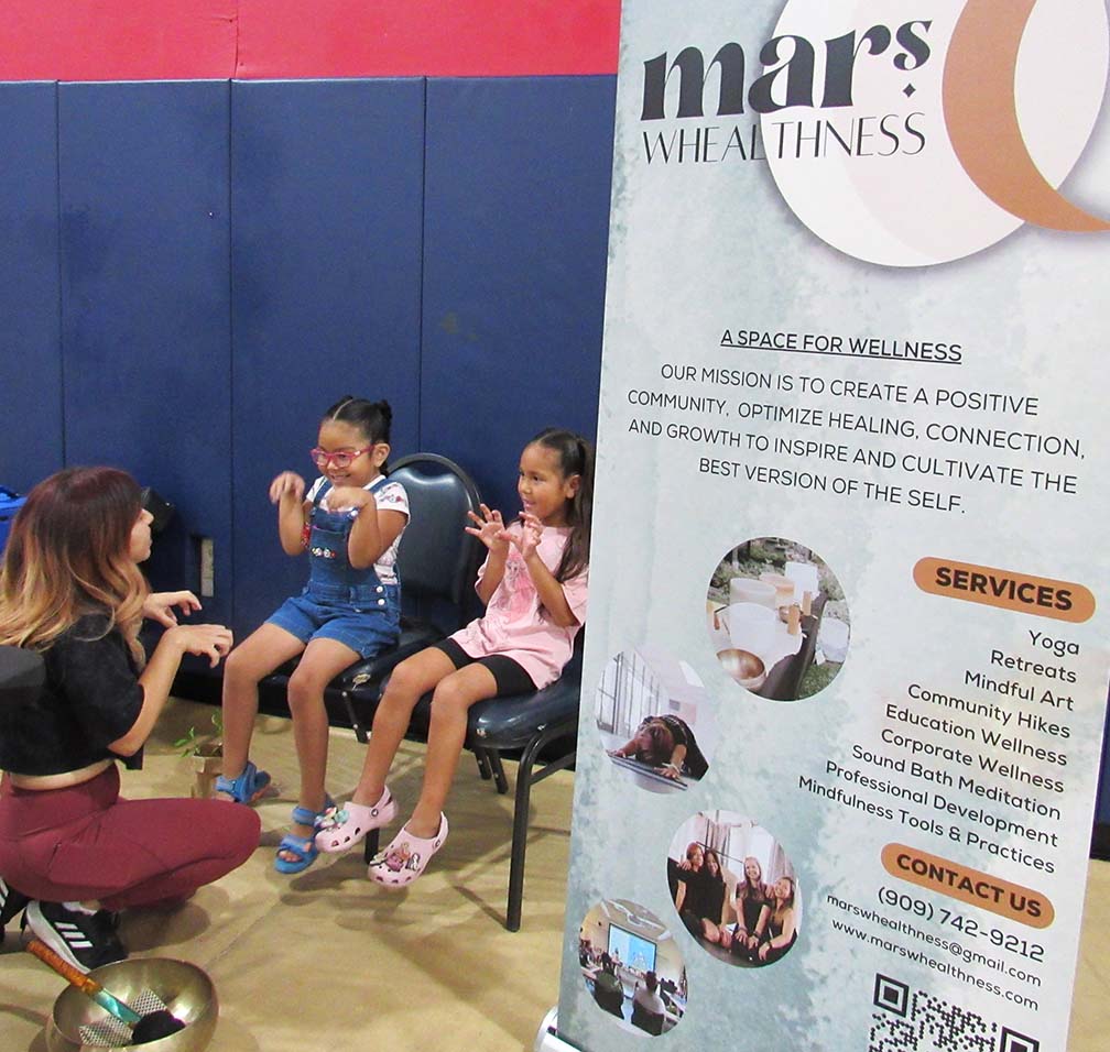 What did visitors learn at the Health + Wellness Fair?