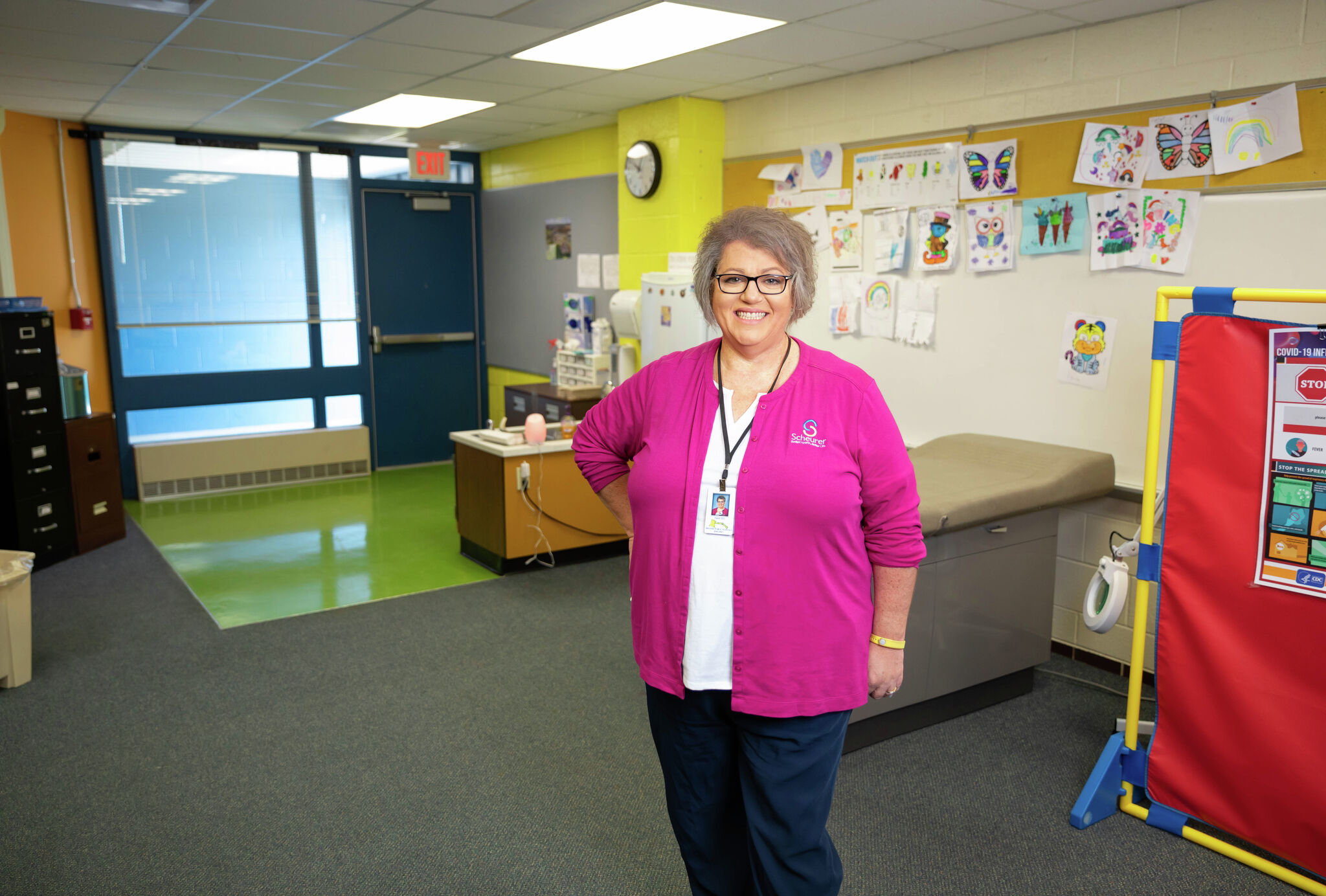 What is the expansion of the Wellness Clinic at Bad Axe Schools?