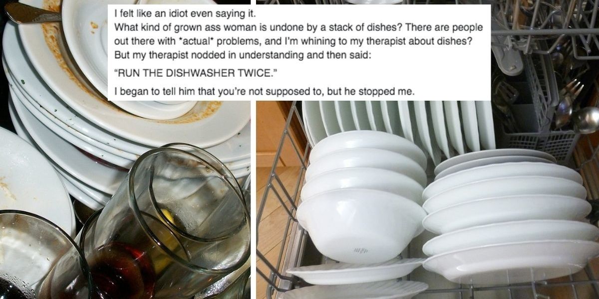 Can Running the Dishwasher Twice Improve Mental Health?