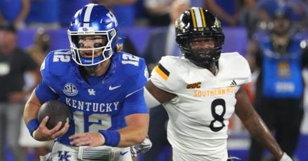How did Kentucky achieve a shutout against Southern Miss?