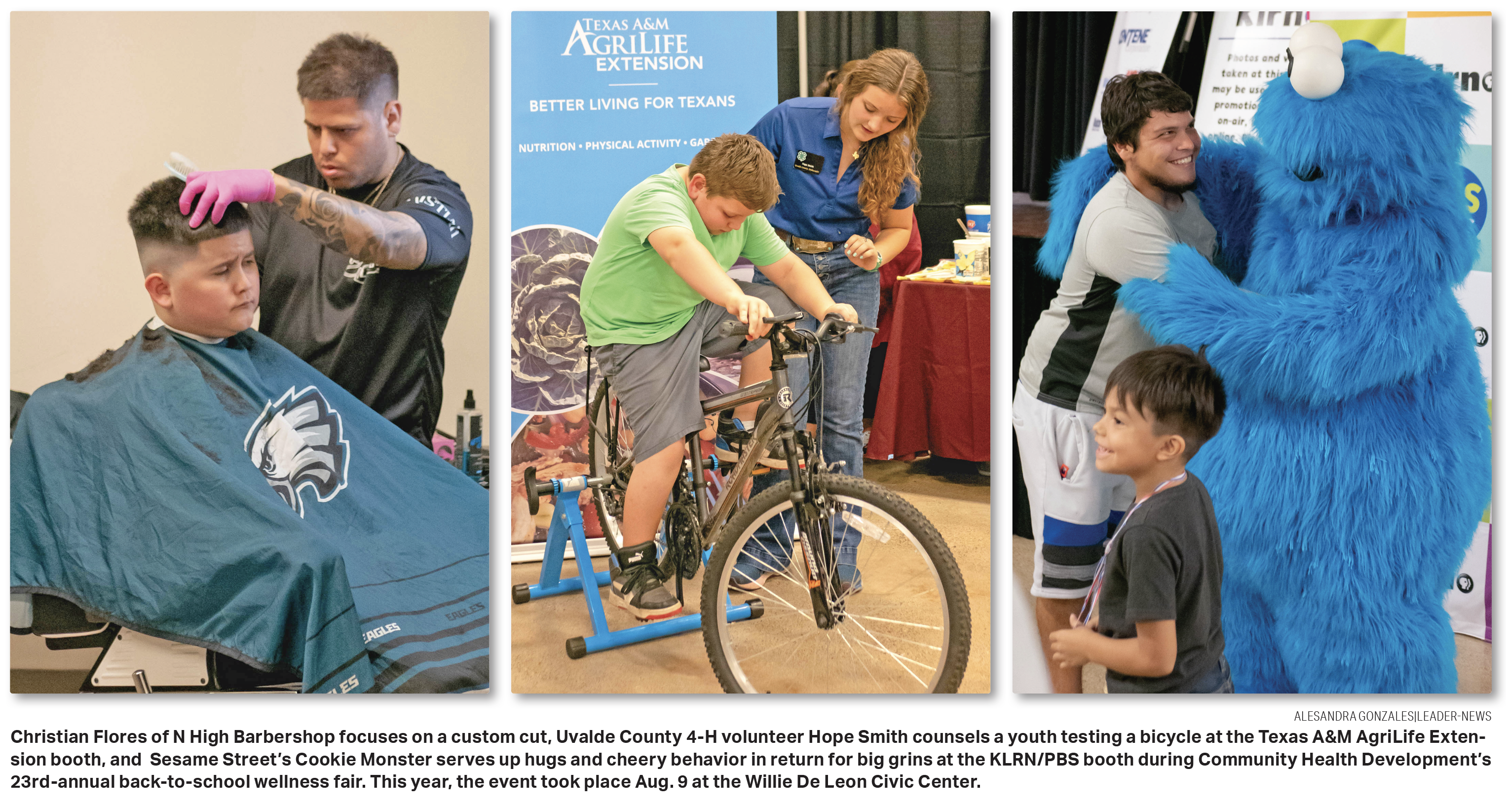 What happened at the recent wellness fair?