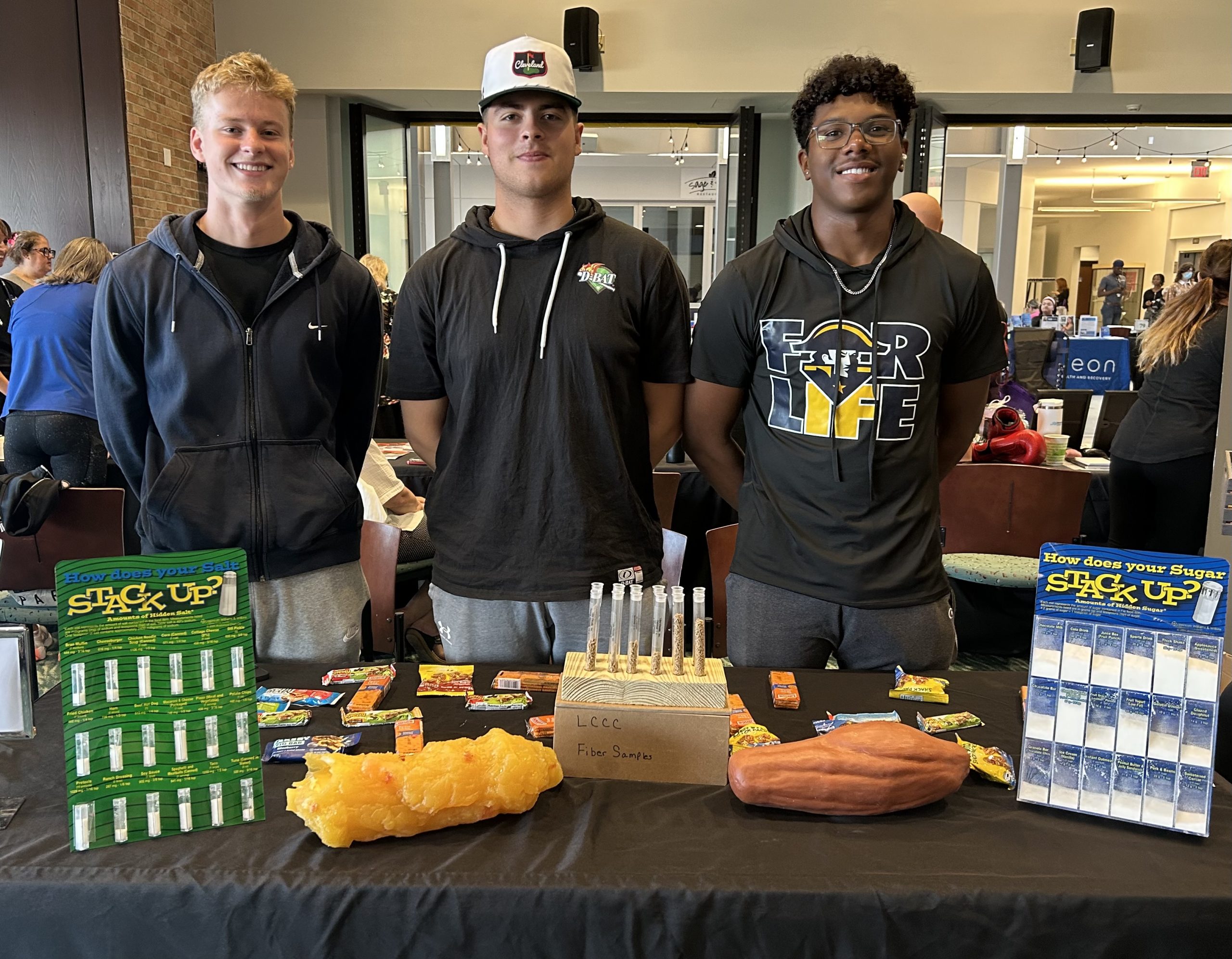 Local businesses and organizations showcased their wellness resources at the Health and Wellness Expo.