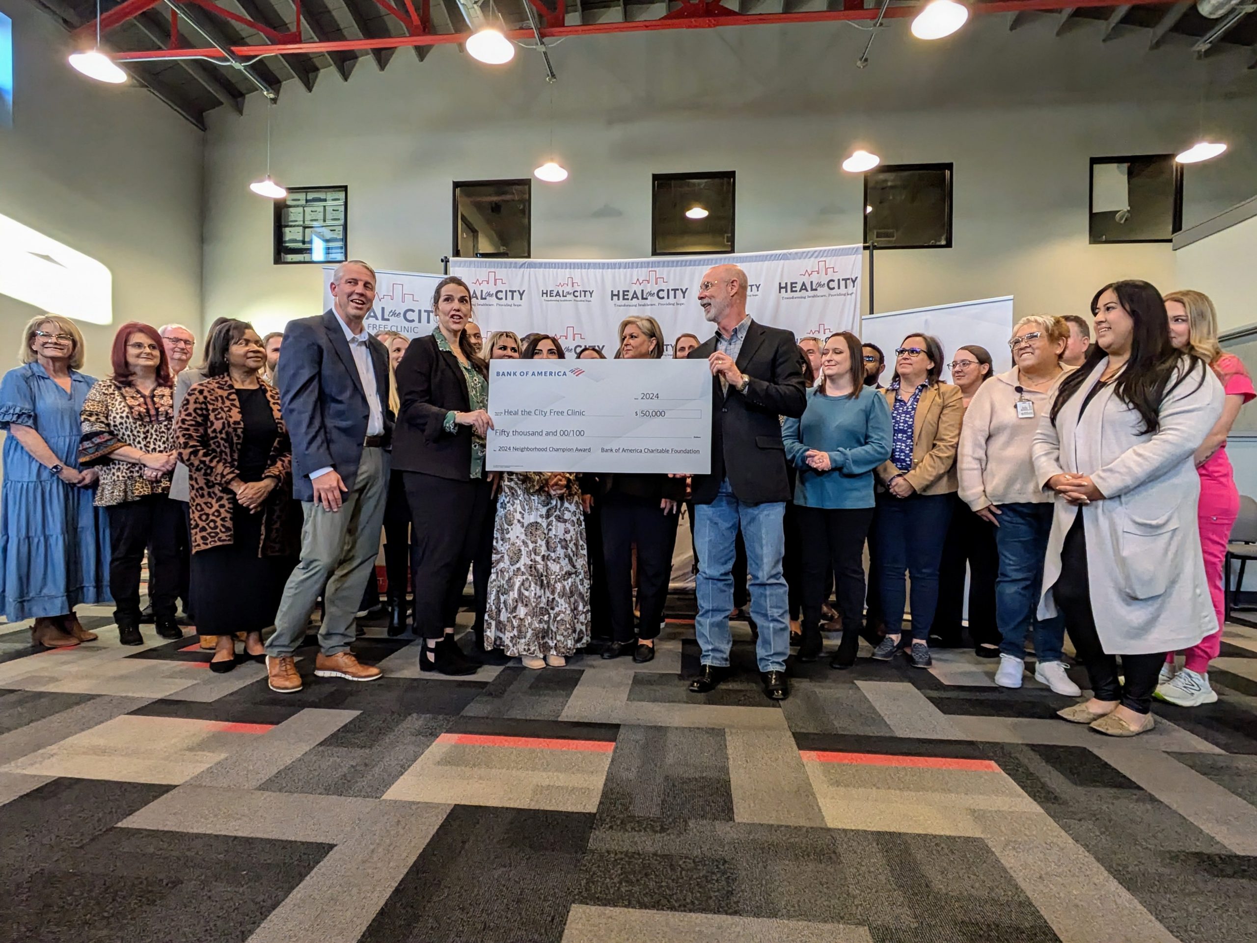 Logo of Heal the City, the nonprofit organization recognized for its commitment to community healthcare.