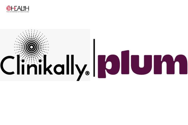 A visual representation highlighting the partnership between Clinikally and Plum to enhance employee wellness through integrated dermatology services.