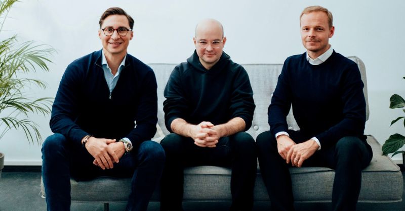 Founders of Kyan Health: Vlad Gheorghiu, Ignacio Leonhardt, and Konstantin Struck, who are pioneering AI-driven workplace wellness solutions.